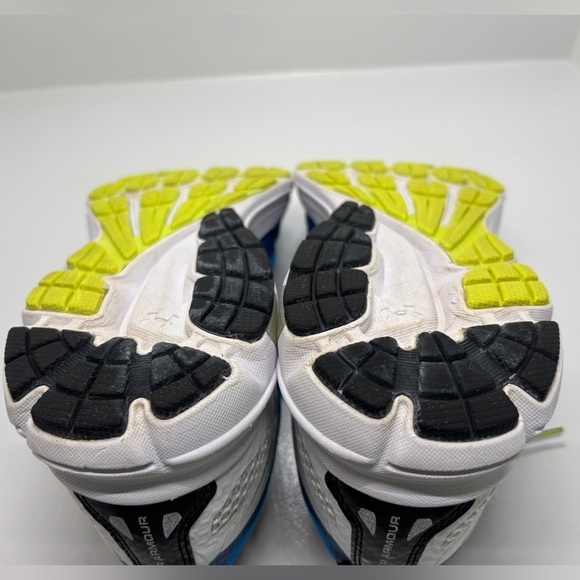 Men’s Under Armour Charged Bandit Blue White Athletic Running Shoes size 10.5 - Picture 9 of 10
